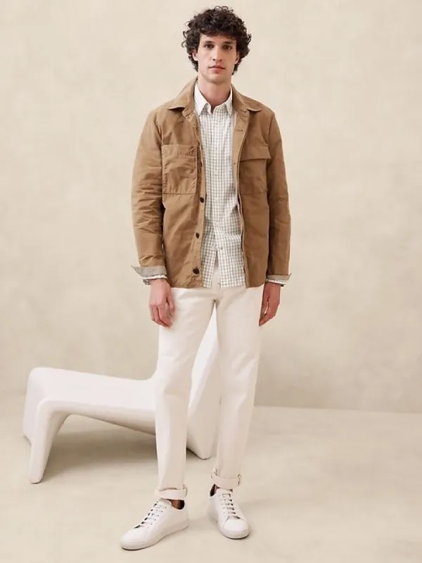 Luxe Poplin Shirt sold by Banana Republic