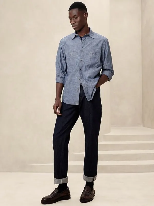 Monterey Chambray Shirt sold by Banana Republic