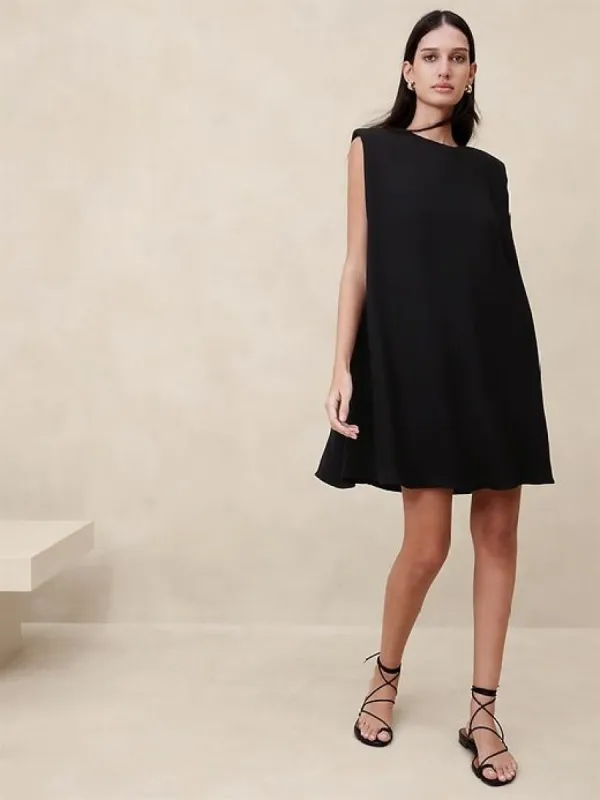 Mila Strong-Shoulder Mini Dress sold by Banana Republic