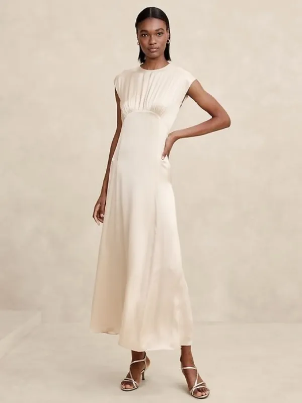Astral Silk Maxi Dress sold by Banana Republic