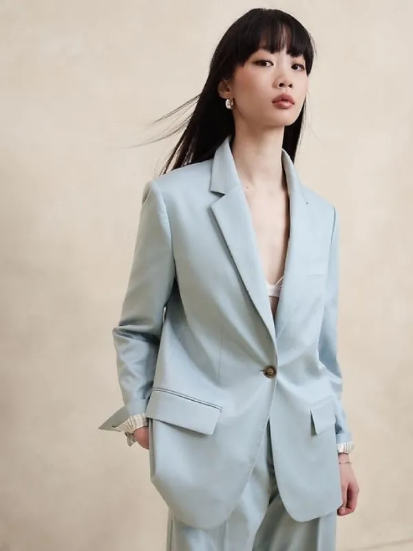 Carmel Relaxed Blazer sold by Banana Republic