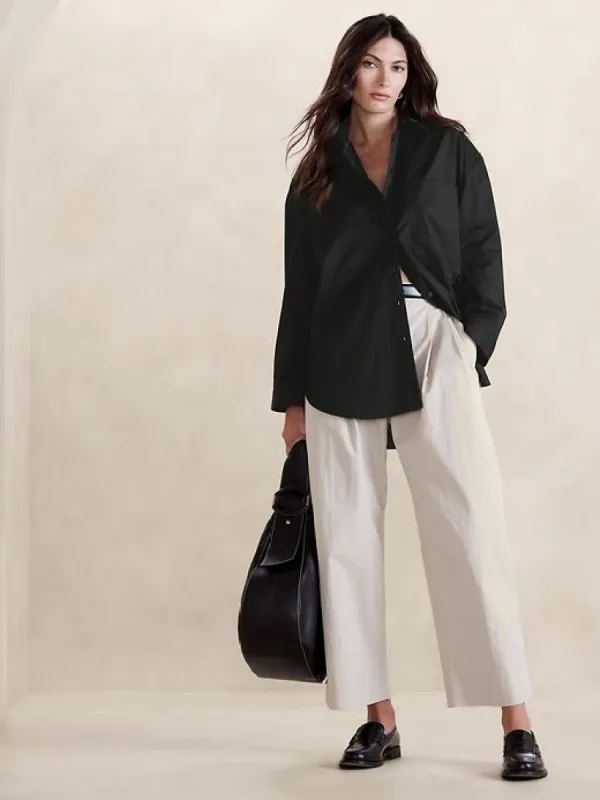 The Oversized Shirt sold by Banana Republic