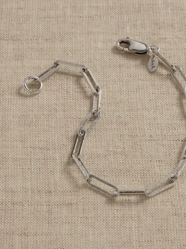 Ravena Paperclip Chain Bracelet | Aureus + Argent sold by Banana Republic