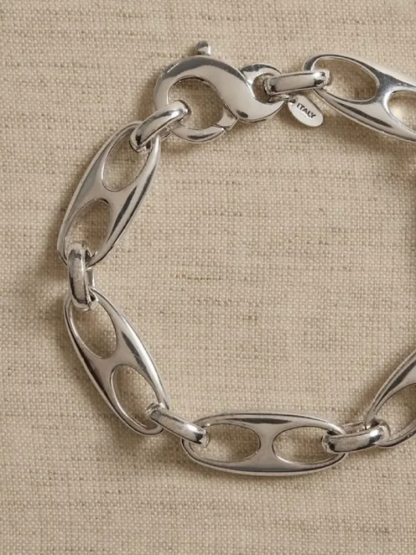 Elongated Mariner Link Chain Bracelet | Aureus + Argent sold by Banana Republic