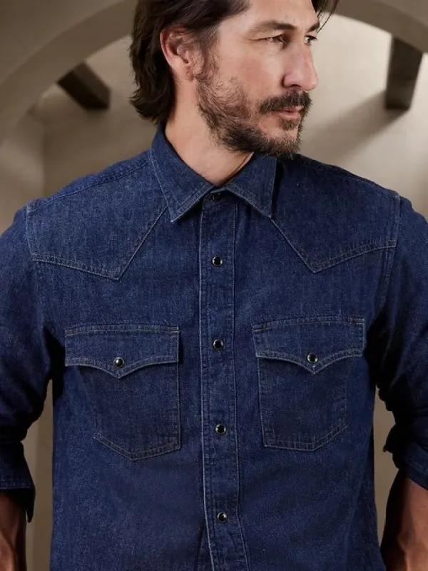 The Western Denim Shirt sold by Banana Republic