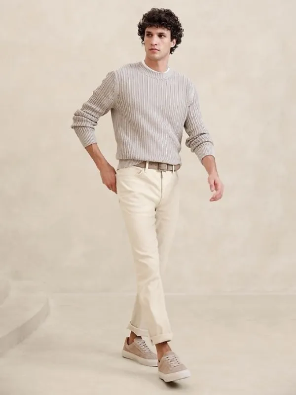 Slim Linen-Cotton Traveler Pant sold by Banana Republic