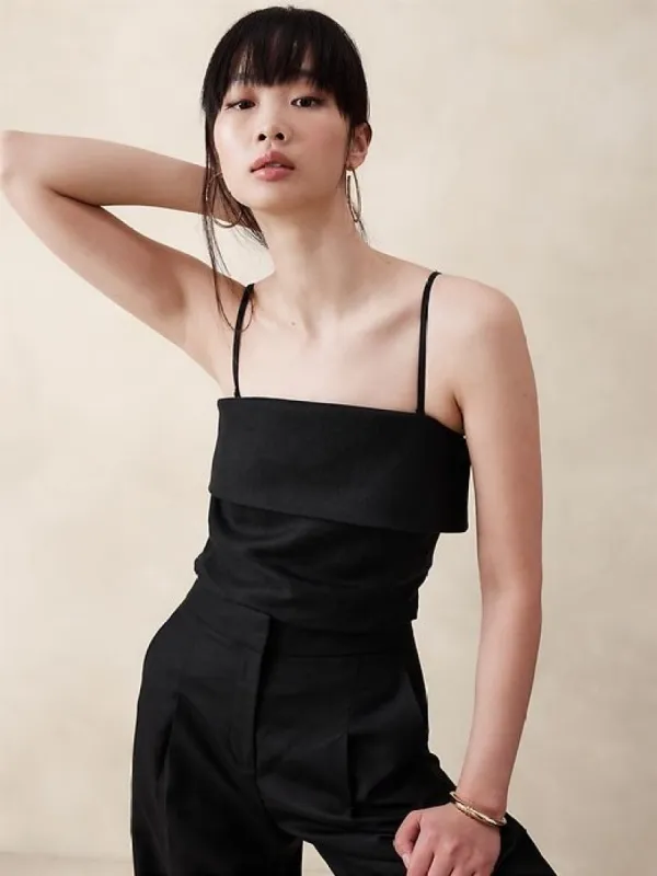 Strapless Linen Top sold by Banana Republic