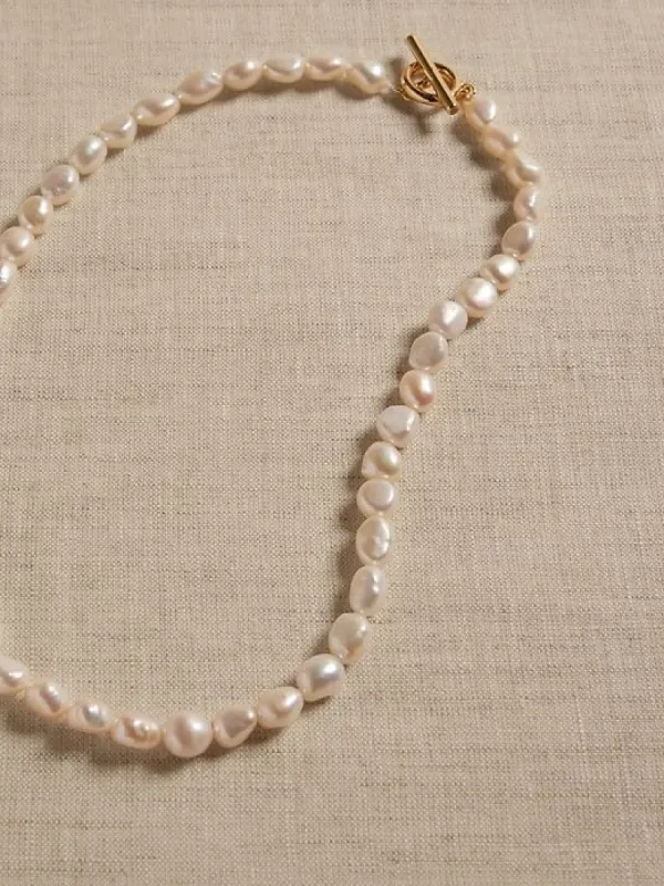 Pearl Strand Necklace | Aureus + Argent sold by Banana Republic