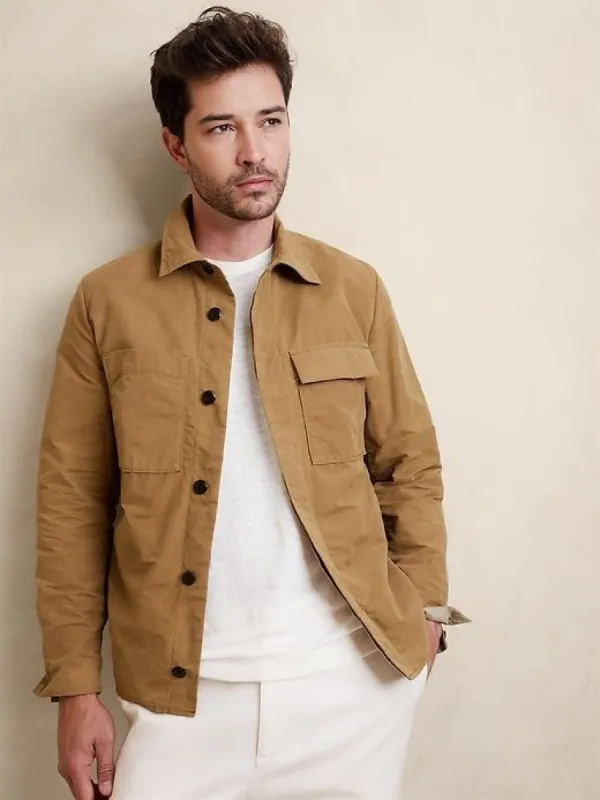 Stephan Shirt Jacket sold by Banana Republic