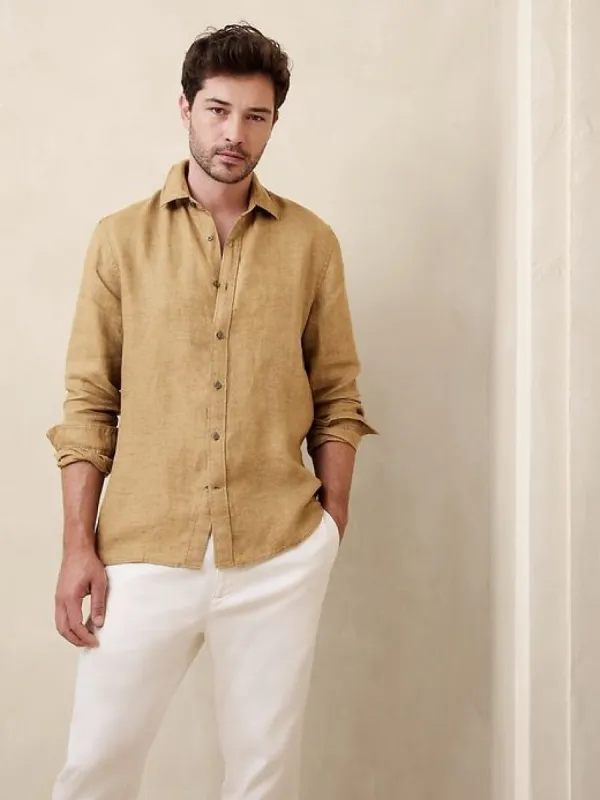Standard Castello Linen Shirt sold by Banana Republic