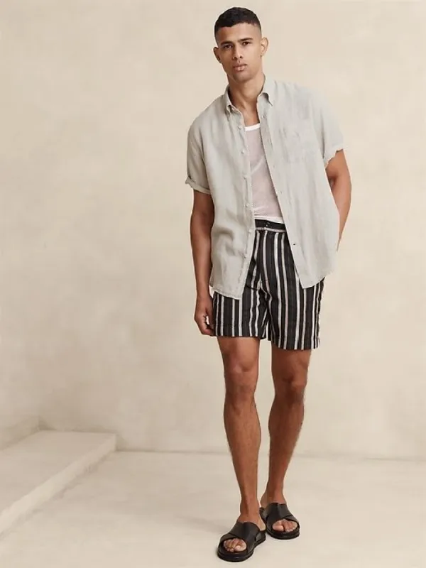 Castelletto Linen Shirt sold by Banana Republic