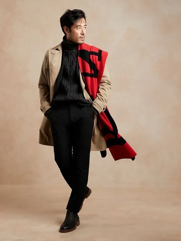 Slim Wool Suit Pant sold by Banana Republic