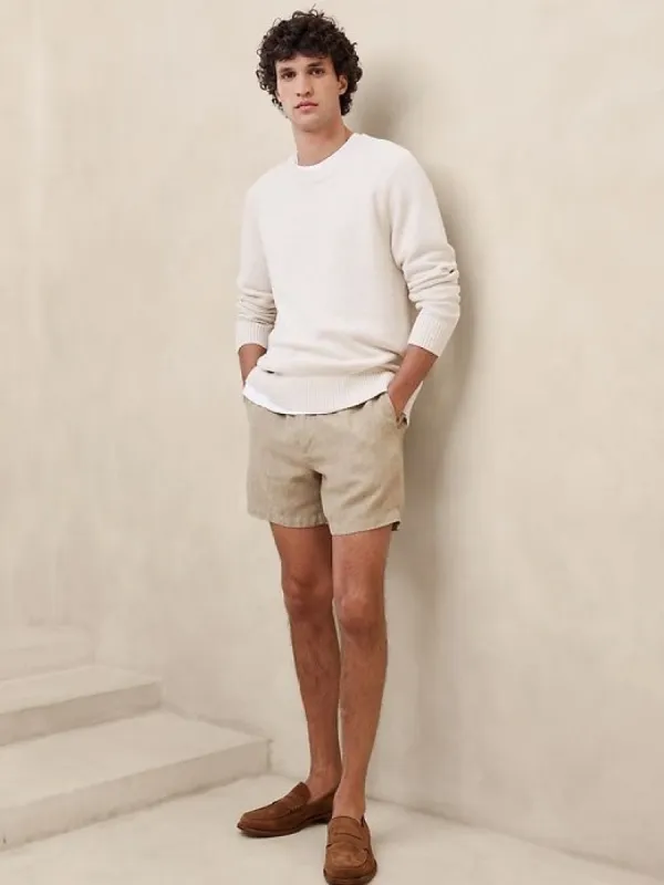 Lino 5" Linen Short sold by Banana Republic