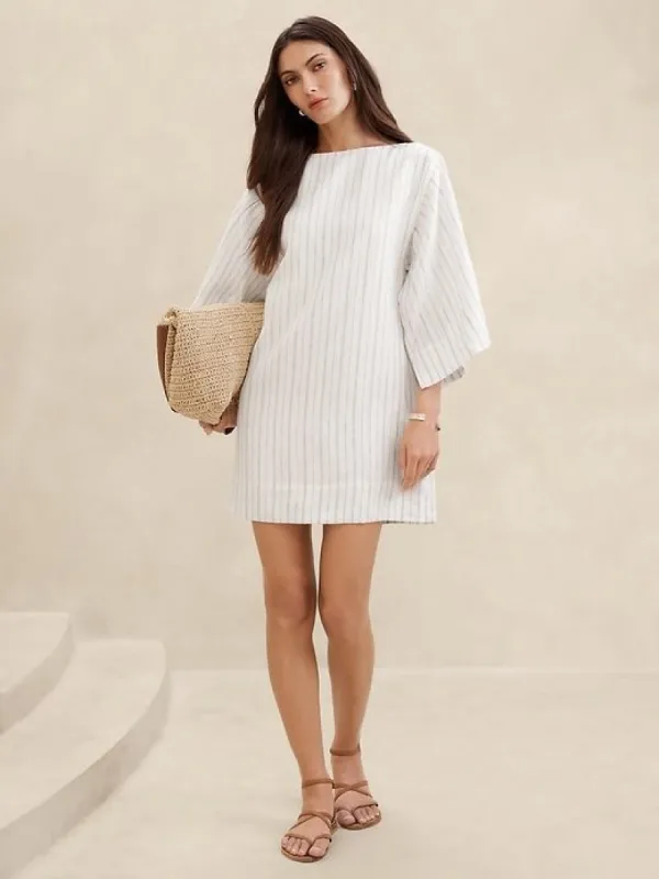 Ella Linen Mini Dress | Parallel Ella Linen Mini Dress | Parallel