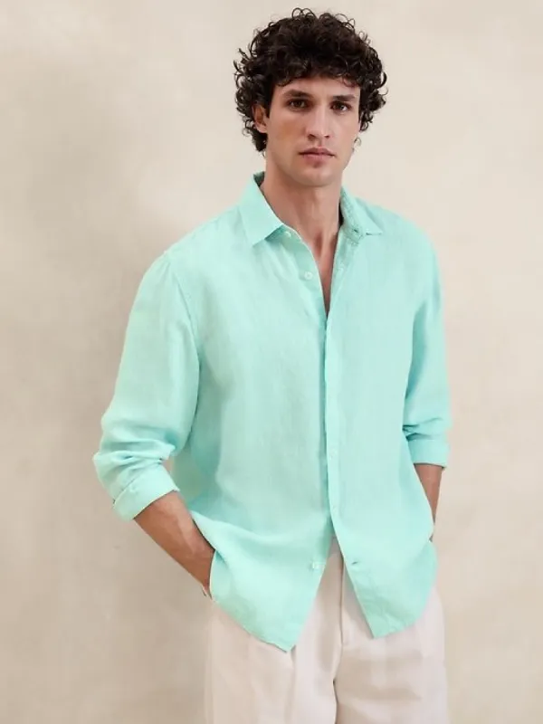 Standard Castello Linen Shirt sold by Banana Republic