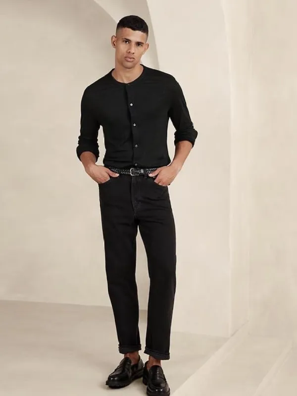 Linen Button-Down Shirt sold by Banana Republic