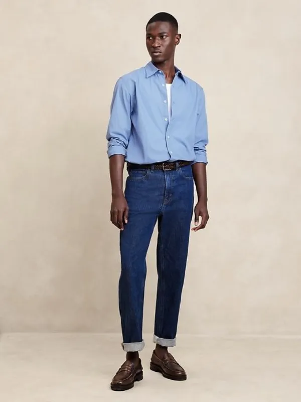 Luxe Poplin Shirt sold by Banana Republic