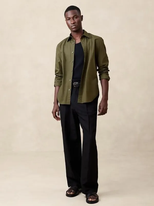 Luxe Poplin Shirt sold by Banana Republic