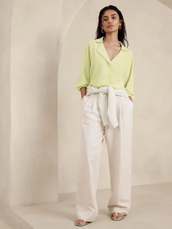 Dona Silk Dolman Top sold by Banana Republic