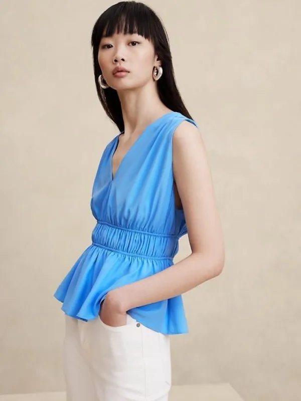Cascade Silk Top sold by Banana Republic