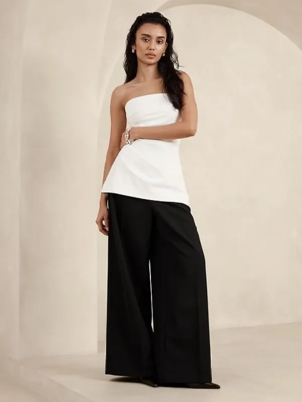 Everywhere Ponte Strapless Top sold by Banana Republic