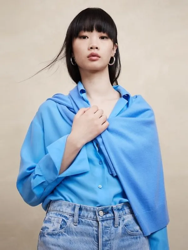 Astral Silk Resort Shirt sold by Banana Republic