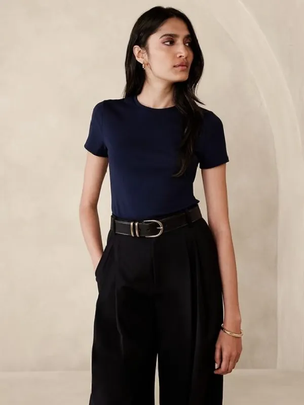 Refined Shrunken T-Shirt made by Banana Republic