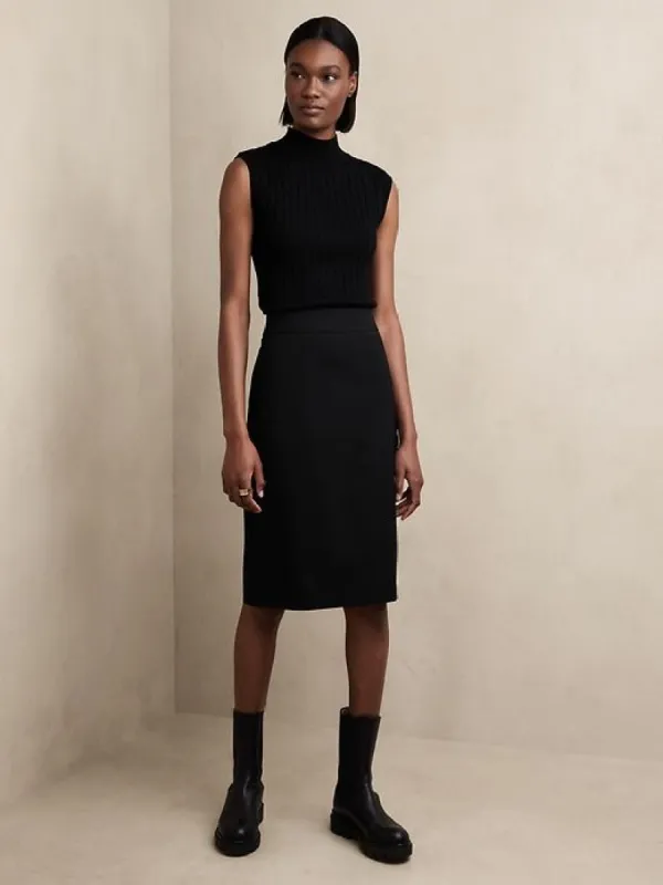 Siena Wool Pencil Skirt sold by Banana Republic