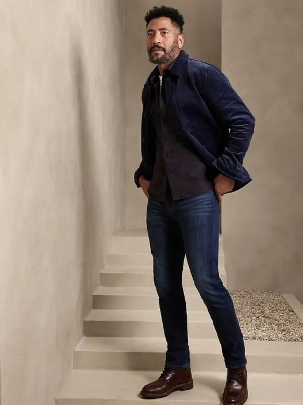 Tapered LUXE Traveler Jean sold by Banana Republic