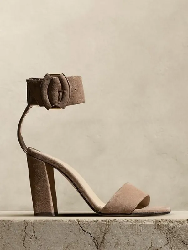 Ravello Suede Sandal sold by Banana Republic