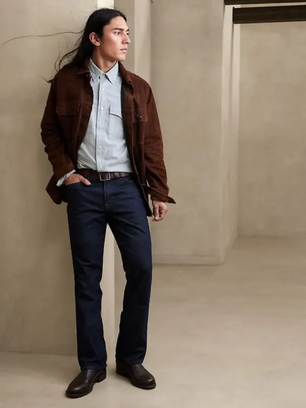 Slim Bootcut Organic Cotton Jean sold by Banana Republic