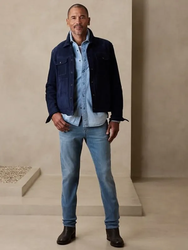 Slim Luxe Traveler Jean sold by Banana Republic