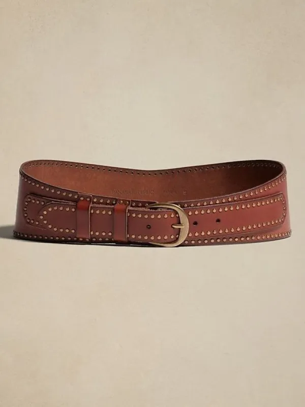 Valle Studded Belt sold by Banana Republic