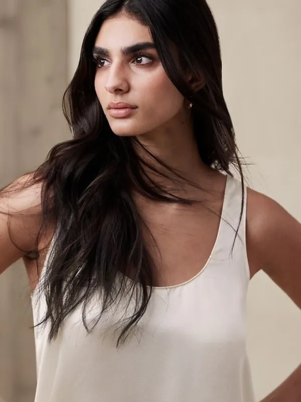 Sublime Silk Tank sold by Banana Republic