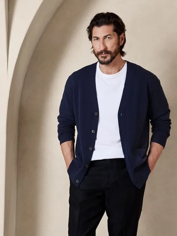 Brayden Cashmere Cardigan sold by Banana Republic