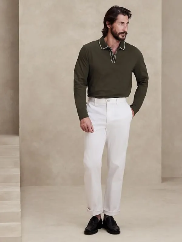 Luxury-Touch Pique Polo sold by Banana Republic