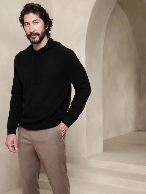 James Wool-Cashmere Hoodie sold by Banana Republic
