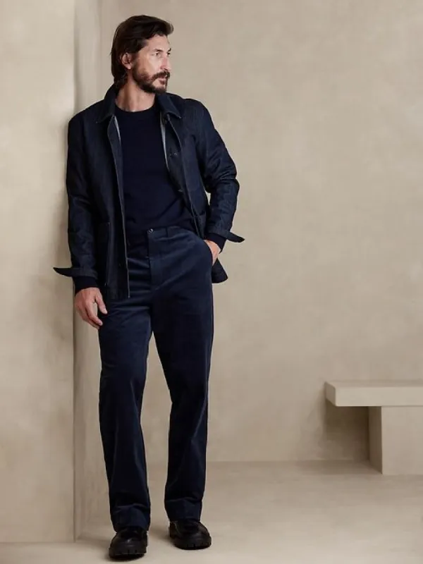 Corduroy Straight Officer Pant sold by Banana Republic