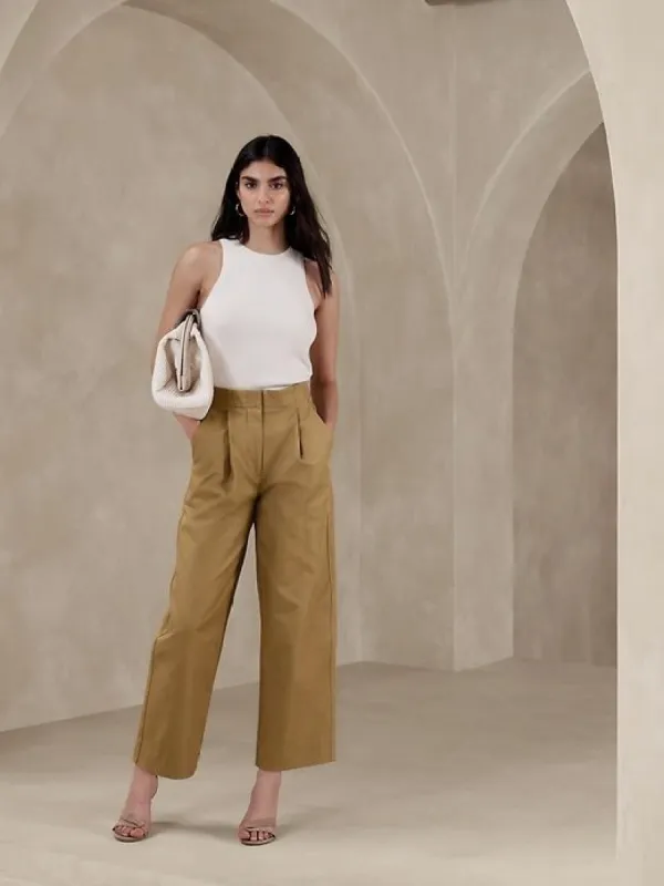 The Barrel-Leg Chino sold by Banana Republic