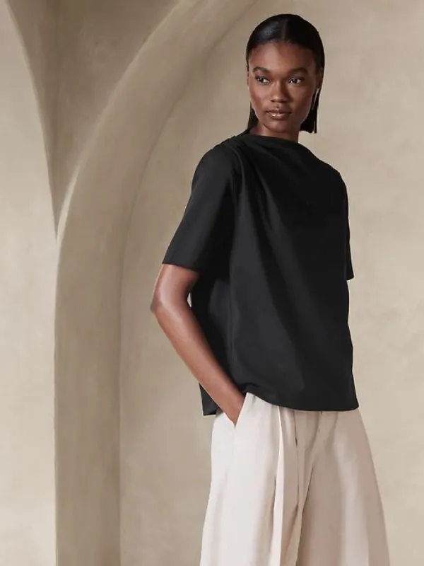 Poppy Draped Top sold by Banana Republic