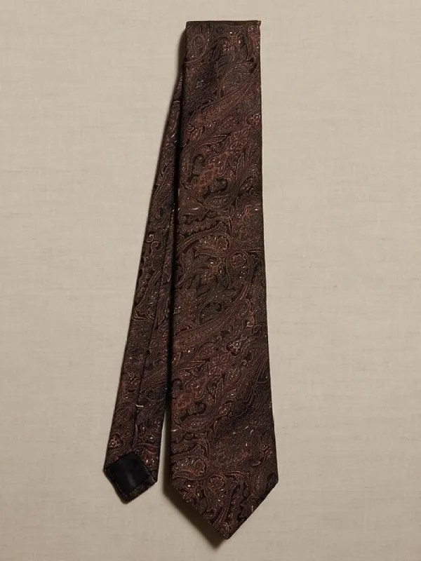Federico Silk Tie sold by Banana Republic