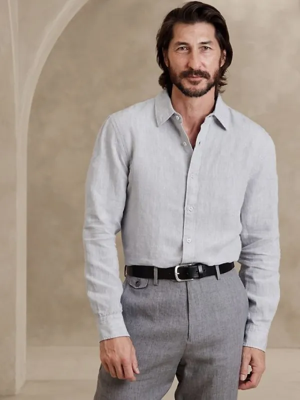 Castello Linen Shirt sold by Banana Republic