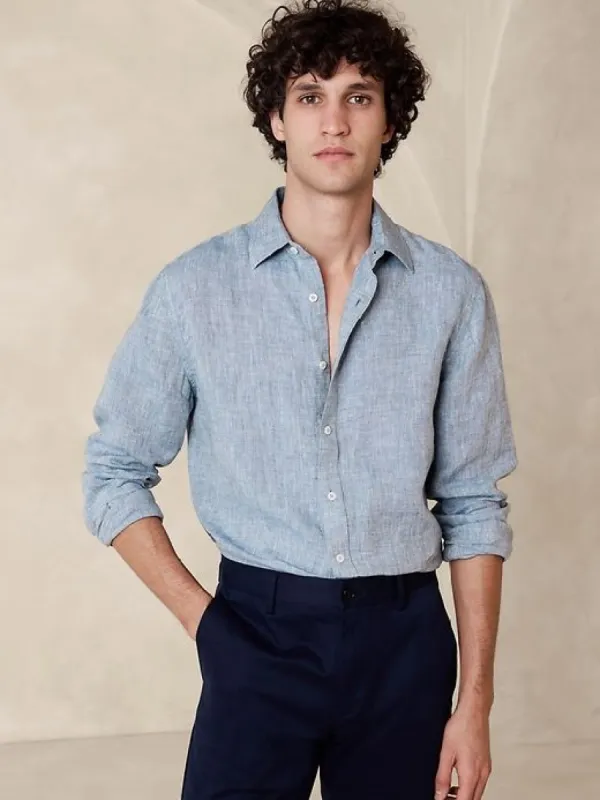 Castello Linen Shirt sold by Banana Republic