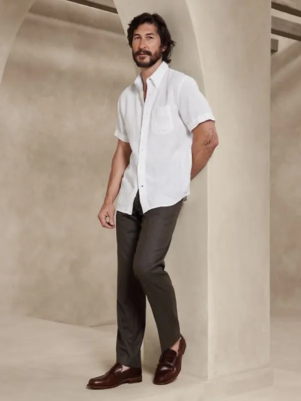 Castelletto Linen Shirt sold by Banana Republic