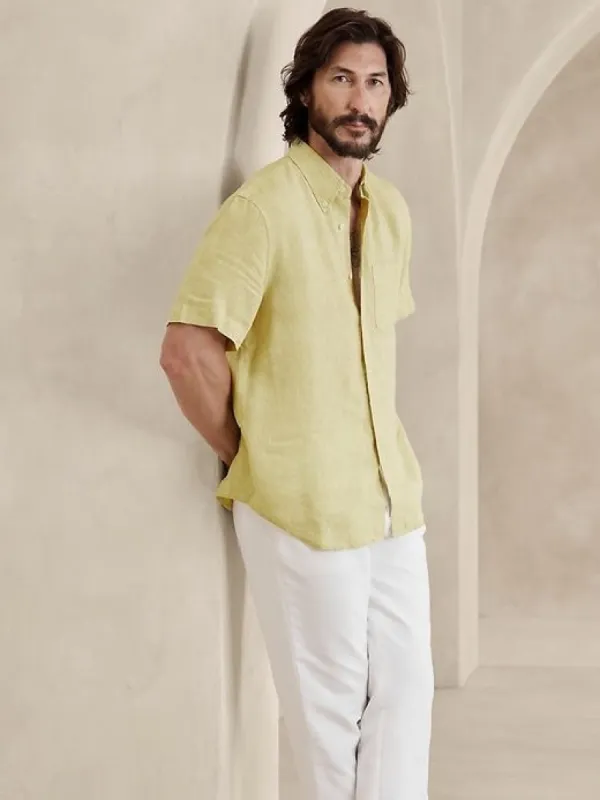Castelletto Linen Shirt sold by Banana Republic
