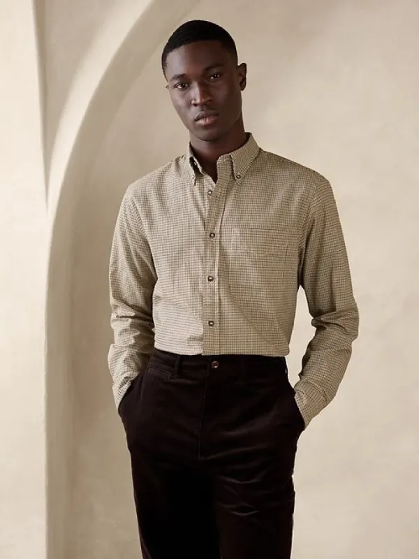 Rocco Twill Shirt sold by Banana Republic