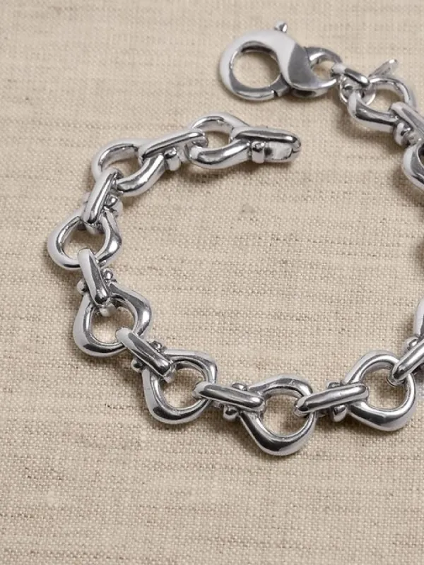 Ravena Teardrop Link Bracelet | Aureus + Argent sold by Banana Republic