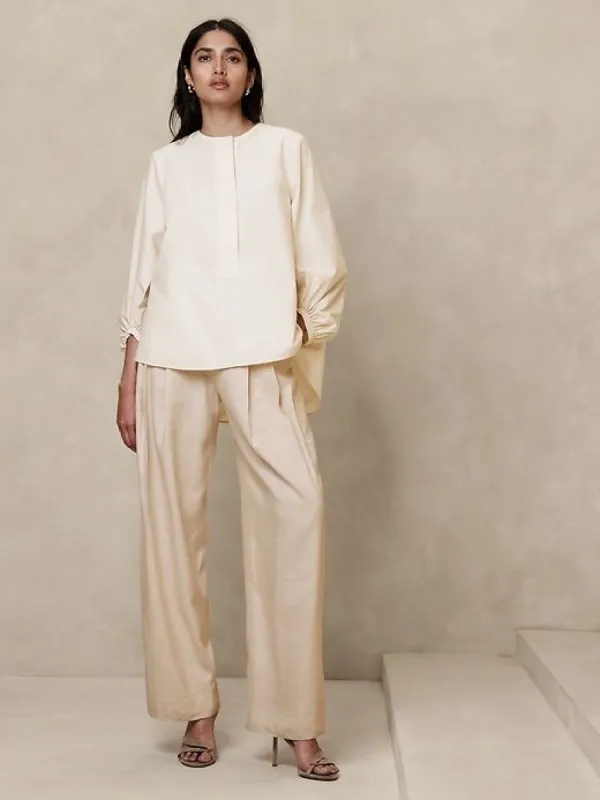 Adilah Poplin Tunic sold by Banana Republic