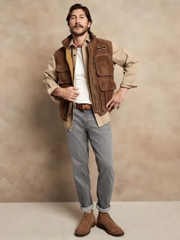 Tapered LUXE Traveler Jean sold by Banana Republic