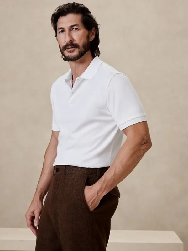 Luxury-Touch Polo sold by Banana Republic